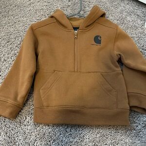 Carharrt Toddler Half Zip Hoodie